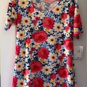 Floral Women's Top - Multicolor